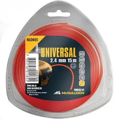 Immagine prodotto di McCulloch Filo per tagliabordi in nylon 2,4 mmx90 m, NLO008
