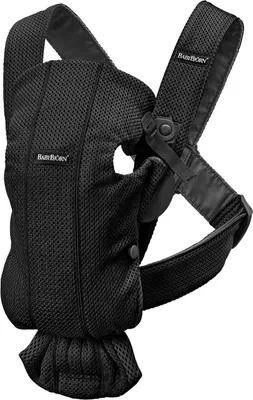 Zdjęcie produktu dla Babybjorn Mini 3D Mesh - Nosidełko, Czarny