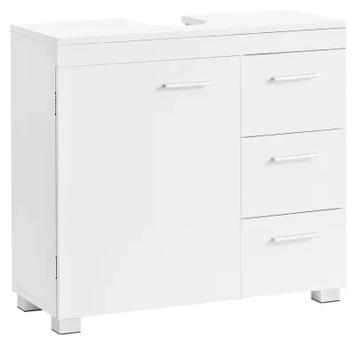 Immagine prodotto di Mobili da bagno con cassetti – MDF – bianco – 30 x 70 x 64 cm