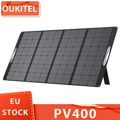 Produktbild von Tragbares Solarpanel – Faltbares Solarpanel – Mobiles Solarpanel – Solarpanel für Camping – Notstrom-Solarpanel
