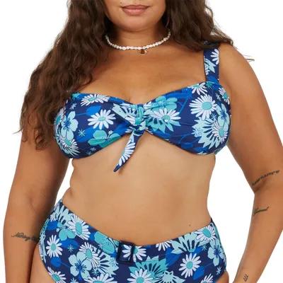 Produktbild von Brave Soul - Bikini Oberteil für Damen GT21923 (46 DE) (Blau/Weiß)