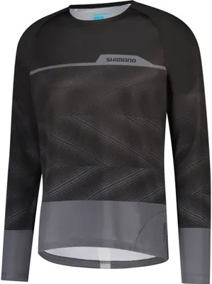 Produktbild von Shimano MYOKO L.S.  Long Sleeve Jersey, Black