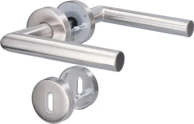 Obrázek produktu pro Sada kohoutků Rosette, model BB Moskau II, nerezová ocel, saténový povrch
