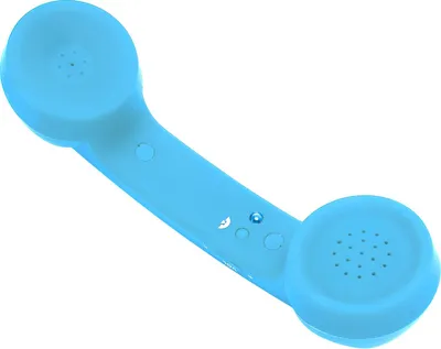 Obrázek produktu pro Estink phone mobilní telefon retro design HD reproduktor a mikrofon pro stylové hovory pro nostalgiky Bezdrátové sluchátko mobilního telefonu (nebesky modré)