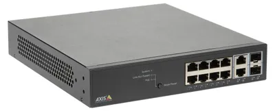Obrázok produktu pre Axis 01191-002, Riadený, Gigabit Ethernet (10/100/1000), Podpora napájania cez Ethernet (PoE)