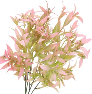 Produktbild von Künstliche Deko Kunstblumen Blumen Pflanzen Kunstpflanzen Dekoration Zweig Blatt Rose 38cm