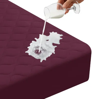 Immagine prodotto di Solidchoice - Protezione impermeabile per materasso, 90x200 cm, in cotone, traspirante e ipoallergenica