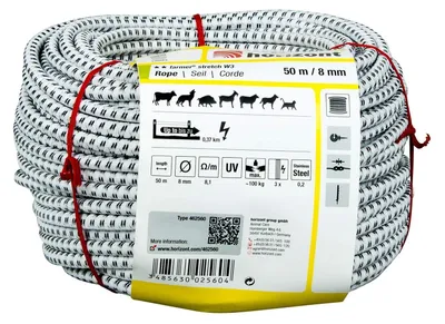 Image de Corde d'ancrage avec 3 guides, 50 mètres