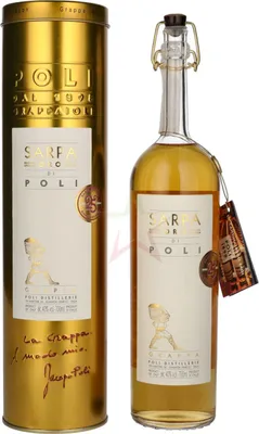 Produktbild von Poli Grappa Sarpa Oro di Poli 40 %  0,70 Liter