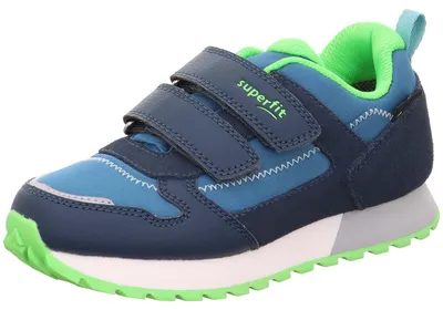 Produktbild von Superfit Gore-Tex Dash Kinder Wasserdichte Sportschuhe Blau/Hellgrün, 1-009564-8000 - Gr. 32