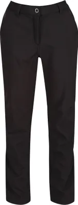 Produktbild von Regatta Fenton Softshellhose Damen in Kurzgrößen mit Fleecefutter, Farbe:Schwarz, Größe:44