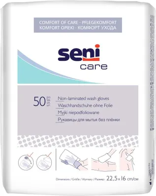 Immagine prodotto di Seni Care assorbenti per l'igiene non rivestiti 22,5 x 16 cm, 50 pezzi