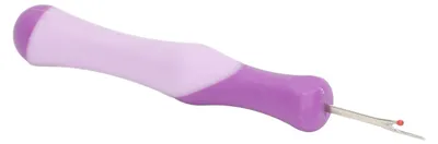 Produktbild von Fadenentferner Lila Ergonomisches rundes Design Sicherheits-Reinigungsdeckel Angenehme Haptik Näherentferner