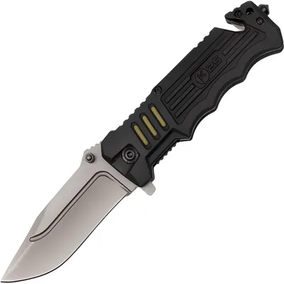 Image de Couteau Pliant Outdoor ZA-40765 Noir - Résistant et Pratique KP40765