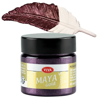 Produktbild von ViVA DECOR Maya Gold 45 ml bordeaux