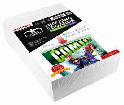 Productafbeelding van Ultimate Guard: Dikke achterplaten voor stripboeken, huidige maat (100 stuks)
