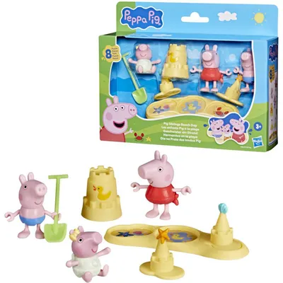 Immagine prodotto di Hasbro PEP Peppa Pig: i fratelli in spiaggia