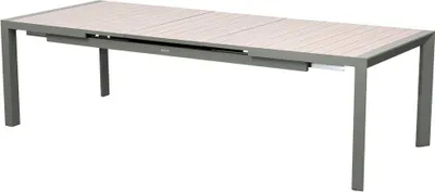 Produktbild von Gartentisch 10 plätze evasion ausziehbar beige leinen lorbeerblatt - Hespéride