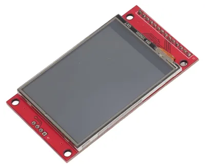 Zdjęcie produktu dla Moduł ekranu TFT LCD 2,4 cala, rozdzielczość 240x320, port szeregowy SPI, układ ILI9341 – wyświetlacz TFT LCD do wymiany w panelu sterowania