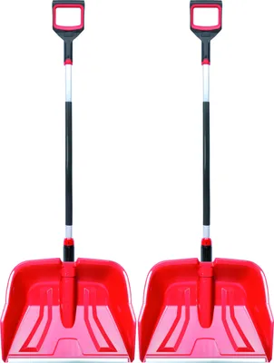 Obrázek produktu pro 2x sněhová radlice Profi Ergo 55cm červená silná lopata