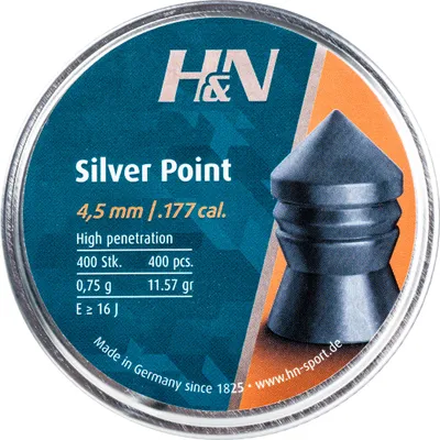 Image de Diabolo H&N Silver Point 4,5 mm 400 szt.
