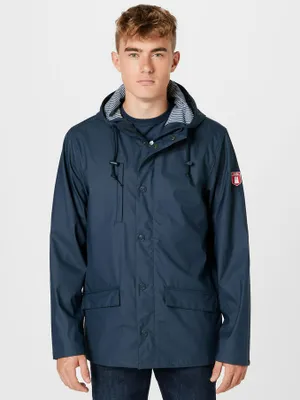 Produktbild von Derbe Herren Regenjacke Wetterjacke Passby, Farbe:Blau, Größe:2XL, Artikel:-010 / 010 navy / navy