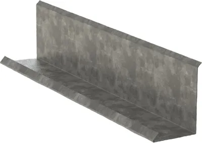 Zdjęcie produktu dla Okładzina ścienna RS 200, 2 mm, naturalny cynk