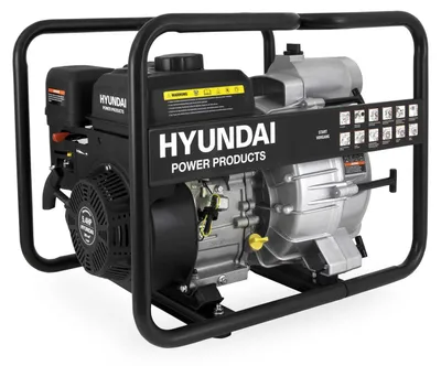 Produktbild von HYUNDAI Benzin-Wasserpumpe GWP57648 (25 m Förderhöhe, 45000 L/h, 45 m³/h, 3”/80 mm, 5.4 PS, 4-Takt)