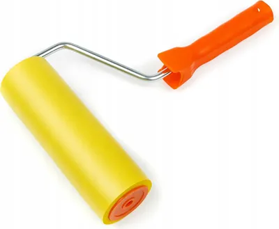Zdjęcie produktu dla Wałek malarski dociskowy z uchwytem rolka do tapet 18 cm Polax