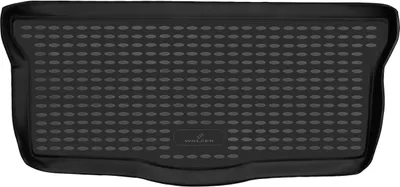Produktbild von WALSER XTR Kofferraumwanne für Peugeot 107 06/2005-05/2014, 100% passgenaue Antirutschmatte Auto, Gummimatte Auto, Kofferraum Schutzmatte, Anti Rutsch Matte Gummi, Auto Gummimatten