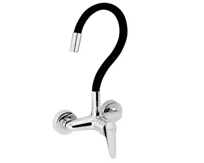 Obrázek produktu pro Dřezová baterie s flexibilním ramínkem Titania Iris New chrom 94480,0C