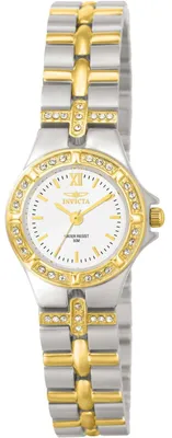 Immagine prodotto di Orologio da donna Invicta Wildflower, cassa in acciaio inossidabile, movimento al quarzo, cinturino da 22 mm