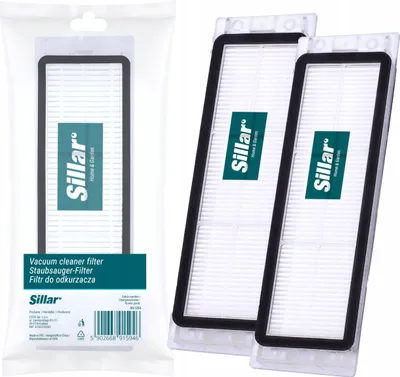 Produktbild von Sillar 2x Filterkartuschen für Reinigungsroboter - Ersatz für Originalfilter SDLW04RR / 8.02.0058 / 6970995780123