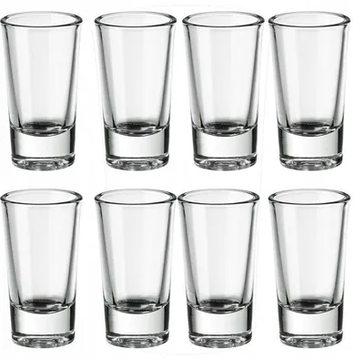 Produktbild von IKEA FIGURERA Schnapsgläser aus Glas, 25ml, Set 8 Stk.
