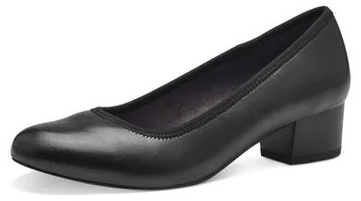 Produktbild von Jana Damen Pumps mit Blockabsatz Vegan, Black, 36