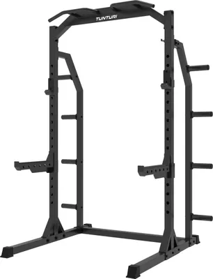 Produktbild von Tunturi HR60 Half Rack Kraftstation – Ganzkörper Fitnessgerät – Plate Loaded Homegym – Bis 300 kg belastbar