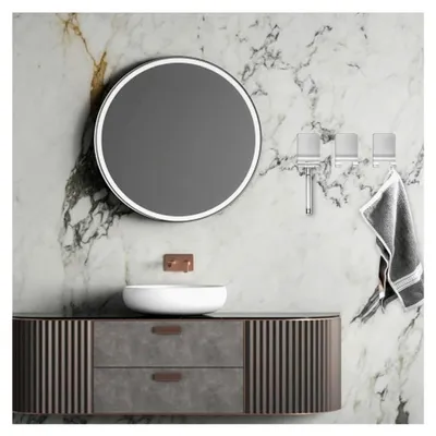 Produktbild von 3er Set Rasiererhalter für die Dusche, Edelstahl, Selbstklebend, Multifunktional, Ohne Bohren für Badezimmer, Küche, Schlafzimmer