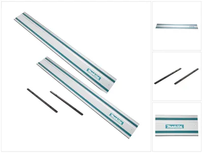 Produktbild von Makita Führungsschienen Set 2x Führungsschiene 1400mm + 2x Führungsschienenverbinder
