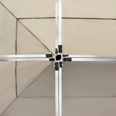 Zdjęcie produktu dla Profesjonalny składany namiot imprezowy z aluminiowymi ścianami 6×3 m kremowy