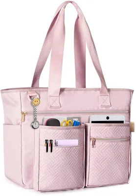 Produktbild von Lehrertasche – Gepolsterte Hülle für 15,6-Zoll-Laptop – Geräumiger Organizer – 6 Fächer – Praktisches Design – Gepolsterter Schutz – Laptoptasche