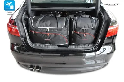 Produktbild von Jaguar Xf Limousine 2015-2020 Kofferraumtaschen Set 4 Stk