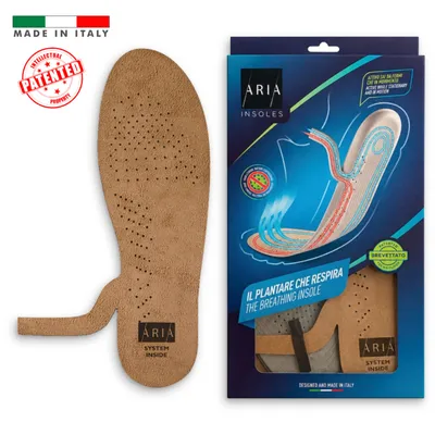 Immagine prodotto di Soletta da trekking contro vesciche, odori e micosi ai piedi. Effetto antitraspirante. Taglie 35-41.