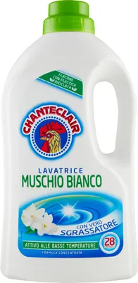 Produktbild von Chante Clair Flüssigwaschmittel Muschio Bianco 1,26 Liter 28 waschgänge