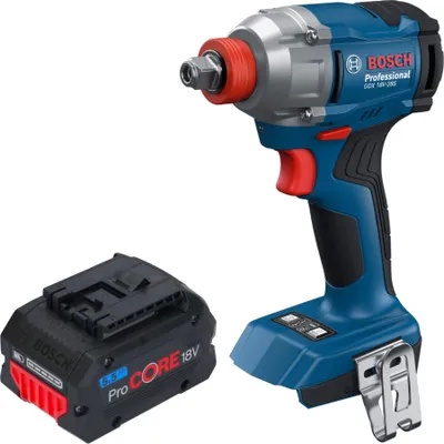 Obrázok produktu pre Bosch GDX 18V-285 Professional akumulátorový rázový uťahovák 18 V 285 Nm 1/4'' Brushless + 1x akumulátor ProCORE 5,5 Ah - bez nabíjačky