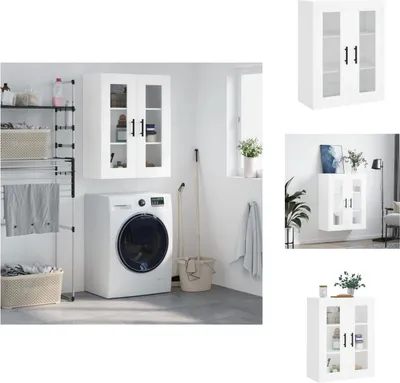 Immagine prodotto di vidaXL Armadio a muro bianco 69,5x34x90 cm - Credenze