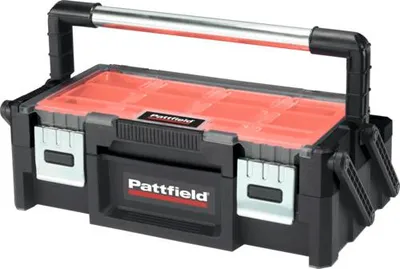 Produktbild von Werkzeugkoffer Pattfield 458 x 145 x 240 mm schwarz blau