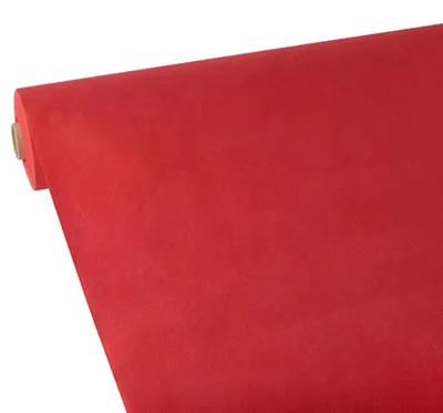 Produktbild von Papstar Vlies Tischdecke rot soft selection 25 x 1,18 m