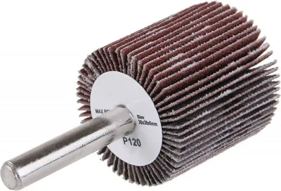 Zdjęcie produktu dla Ściernica tarczowa Levior 30x30x6mm z trzpieniem P120