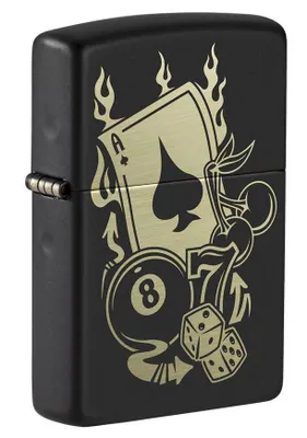 Zdjęcie produktu dla Zapalniczki Zippo 49257 Man Black Metal