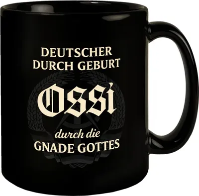 Produktbild von Ossi durch die Gnade Gottes Tasse